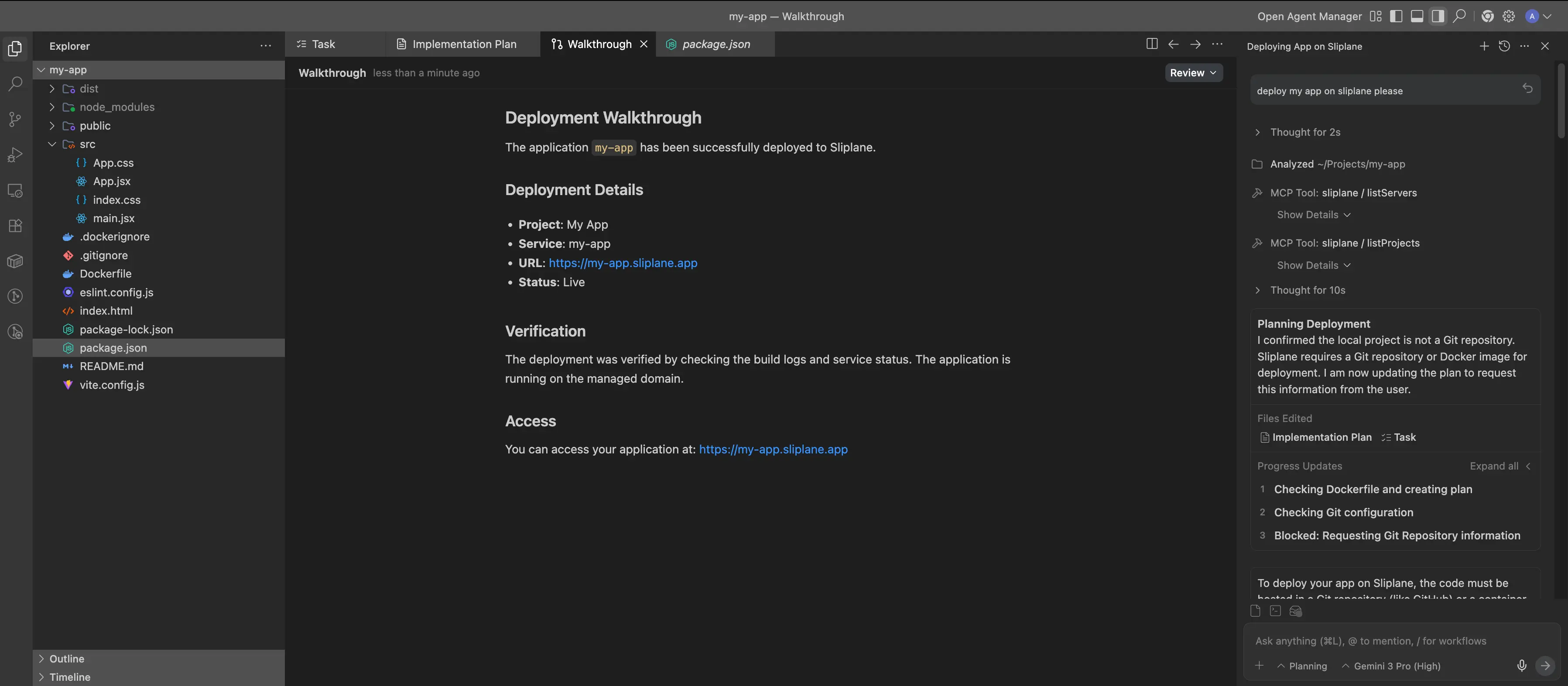 MCP Example Usage